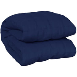 Couverture lestée Bleu 220x260 cm 15 kg Tissu Vidaxl