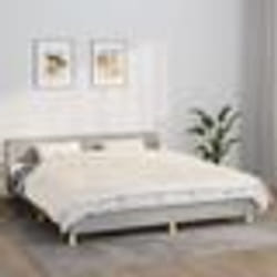 vidaXL Couverture lestée Crème clair 155x220 cm 11 kg Tissu - 155 x 220 cm