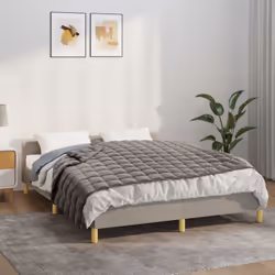 Avez-vous des problèmes de sommeil la nuit ? Cette couverture lestée offre une pression douce et confortable qui aide votre c ...