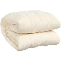 Couverture lestée Crème clair 150x200 cm 11 kg Tissu