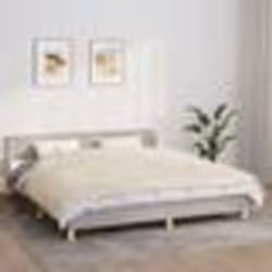 vidaXL Couverture lestée Crème clair 155x220 cm 11 kg Tissu - 155 x 220 cm