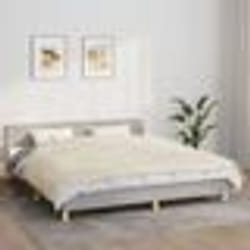 vidaXL Couverture lestée Crème clair 155x220 cm 11 kg Tissu - 155 x 220 cm