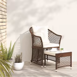 Profitez d'un moment agréable dans votre espace extérieur avec cet ensemble de salon de jardin ! C'est un complément parfait  ...
