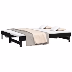 VidaXL 823378 canapé lit sofa Noir