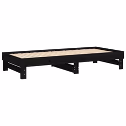 VidaXL 823383 canapé lit sofa Noir - Vue supplémentaire 7