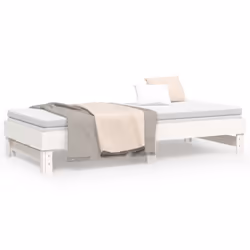 VidaXL 823385 canapé lit sofa Blanc - Vue supplémentaire 5
