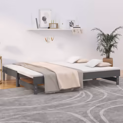 VidaXL 823386 canapé lit sofa Gris