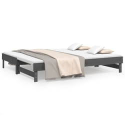 VidaXL 823391 canapé lit sofa Gris