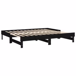 VidaXL 823398 canapé lit sofa Noir - Vue supplémentaire 6