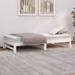 VidaXL 823400 canapé lit sofa Blanc - Vue supplémentaire 4