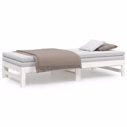 VidaXL 823410 canapé lit sofa Blanc - Vue supplémentaire 5