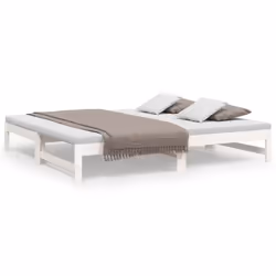 VidaXL 823415, lit sofa, Blanc, Bois de pin, 1955 mm, 925 mm, 300 mm