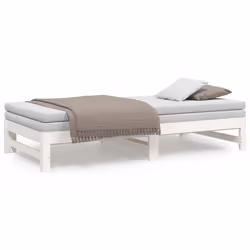 VidaXL 823420 canapé lit sofa Blanc - Vue supplémentaire 5