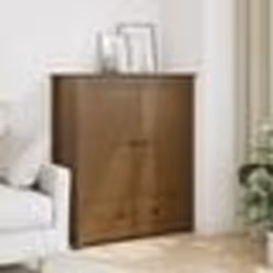 vidaXL Buffet Marron miel 83x41,5x100 cm Bois massif de pin
