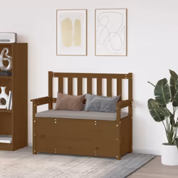 Ce banc classique en bois est exceptionnellement beau et peut rendre votre pièce plus organisée. Bois de pin massif : le bois ...
