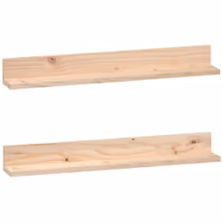 Ces étagères murales en bois sont conçues pour être fixées au mur et embellissent parfaitement n'importe quelle pièce. Bois d ...