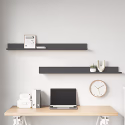VidaXL 823611 étagères Pin Gris