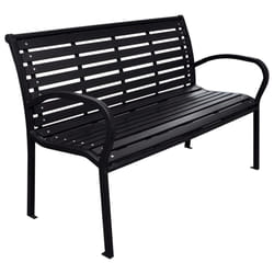 VidaXL 319578 banc de jardin Bois, Acier