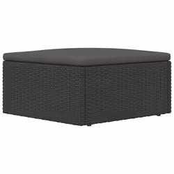 VidaXL 319589 banc de jardin Rotin, Acier - Vue supplémentaire 5