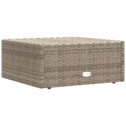 VidaXL 319602 banc de jardin Rotin, Acier