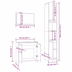 VidaXL 3152719 ensemble de meuble de salle de bain - Vue supplémentaire 6