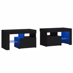 VidaXL 3152771, Noir, Bois, 700 mm, 365 mm, 400 mm, 1 pièce(s)