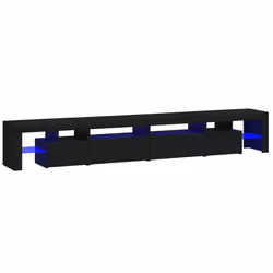 VidaXL 3152779, Noir, Bois, Bois, 2600 mm, 365 mm, 400 mm