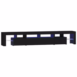 VidaXL 3152787, Noir, Bois, Bois, 2300 mm, 365 mm, 400 mm