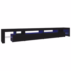 VidaXL 3152803, Noir, Bois, Bois, 2900 mm, 365 mm, 400 mm