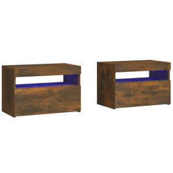 VidaXL 3152827, Chêne, Bois, 600 mm, 350 mm, 400 mm, 2 pièce(s)