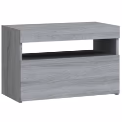 VidaXL 3152828 Table de nuit et table de chevet Chêne