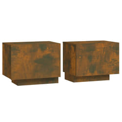 VidaXL 3152832 Table de nuit et table de chevet Chêne