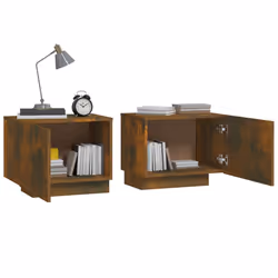VidaXL 3152832 Table de nuit et table de chevet Chêne