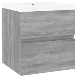 VidaXL 3152859 miroir de salle de bain et armoire de rangement pour évier