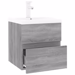 VidaXL 3152859 miroir de salle de bain et armoire de rangement pour évier