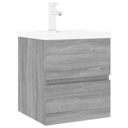 VidaXL 3152862 miroir de salle de bain et armoire de rangement pour évier