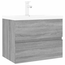 VidaXL 3152871 miroir de salle de bain et armoire de rangement pour évier