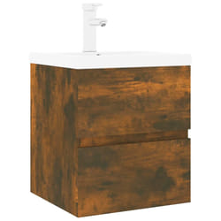 VidaXL 3152882 miroir de salle de bain et armoire de rangement pour évier