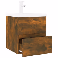 VidaXL 3152882 miroir de salle de bain et armoire de rangement pour évier - Vue supplémentaire 4