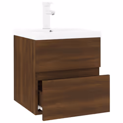 VidaXL 3152887 miroir de salle de bain et armoire de rangement pour évier