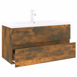VidaXL 3152888 miroir de salle de bain et armoire de rangement pour évier
