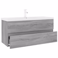 VidaXL 3152889 miroir de salle de bain et armoire de rangement pour évier