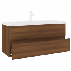 VidaXL 3152890 miroir de salle de bain et armoire de rangement pour évier