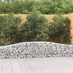 Ce panier de gabions pratique est spécialement conçu comme barrière de jardin décorative et insonorisante. Matériau durable : ...