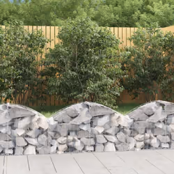 Ce panier de gabions pratique est spécialement conçu comme barrière de jardin décorative et insonorisante. Matériau durable : ...