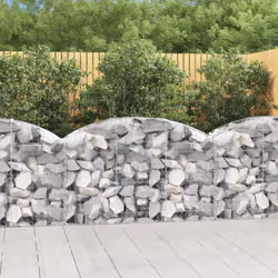 Ce panier de gabions pratique est spécialement conçu comme barrière de jardin décorative et insonorisante. Matériau durable : ...