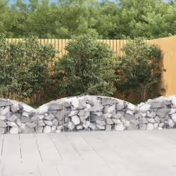 Ce panier de gabions pratique est spécialement conçu comme barrière de jardin décorative et insonorisante. Matériau durable : ...
