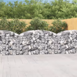 Ce panier de gabions pratique est spécialement conçu comme barrière de jardin décorative et insonorisante. Matériau durable : ...