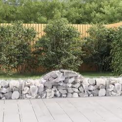 Ce panier de gabions pratique est spécialement conçu comme barrière de jardin décorative et insonorisante. Matériau durable : ...