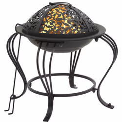 Ce brasero est idéal pour créer un peu plus de chaleur et une ambiance chaleureuse dans votre jardin ou sur la terrasse. Maté ...